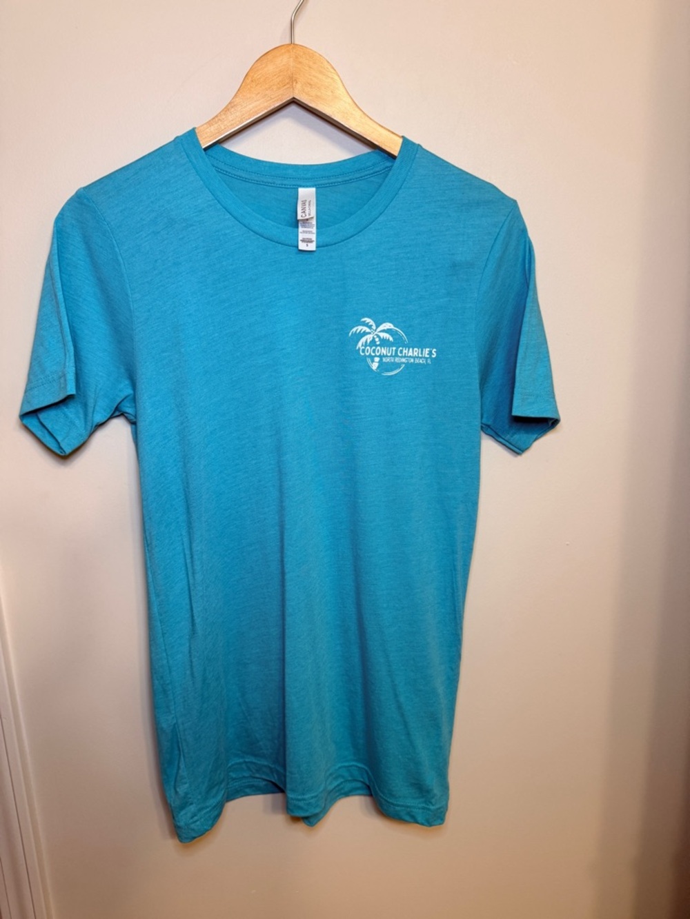 Bella Canvas Teal Blue Short Sleeve T‑Shirt
